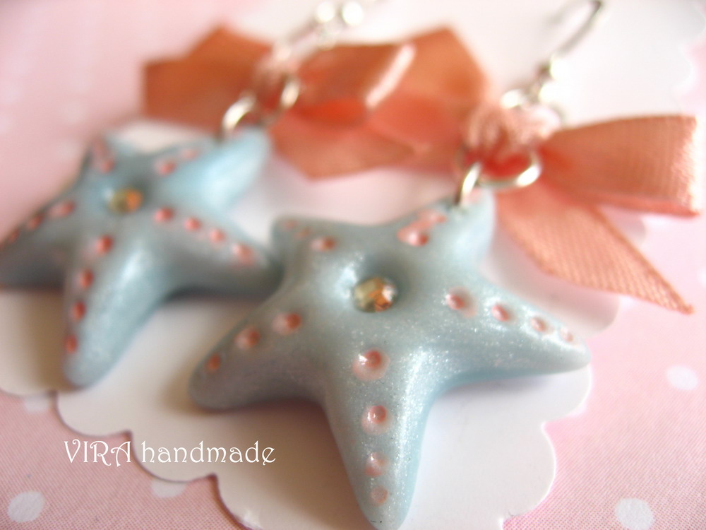 Kawaii Sea Star Earrings