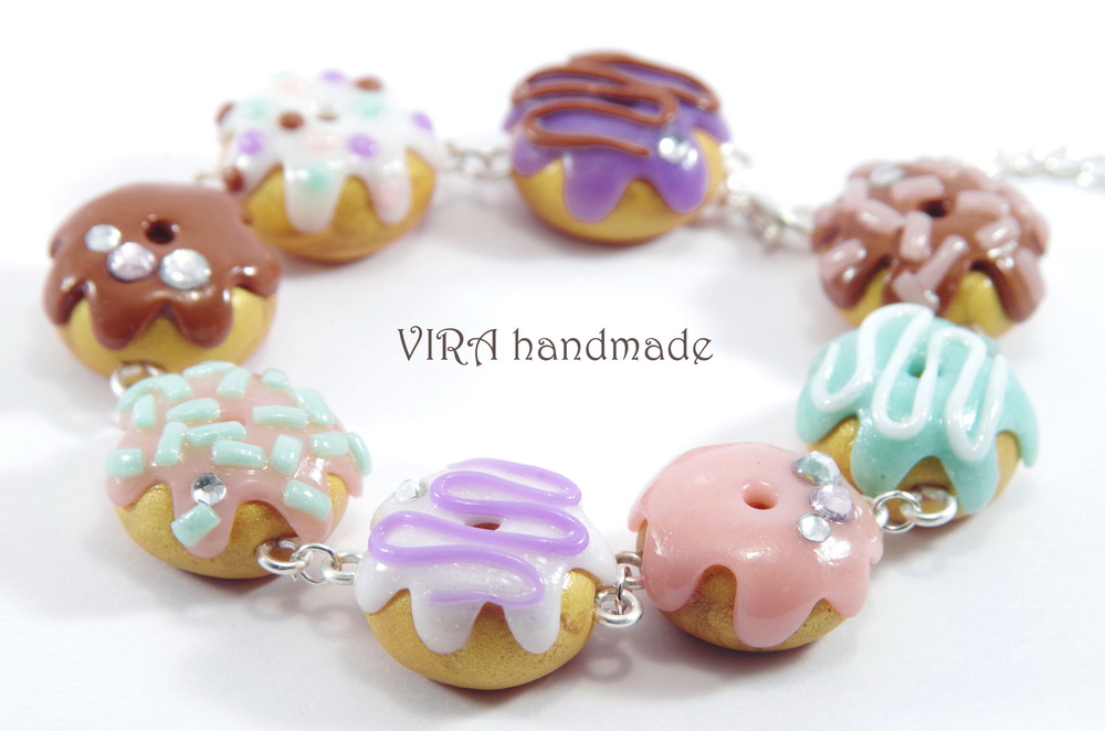 Cute Doughnut Bracelet